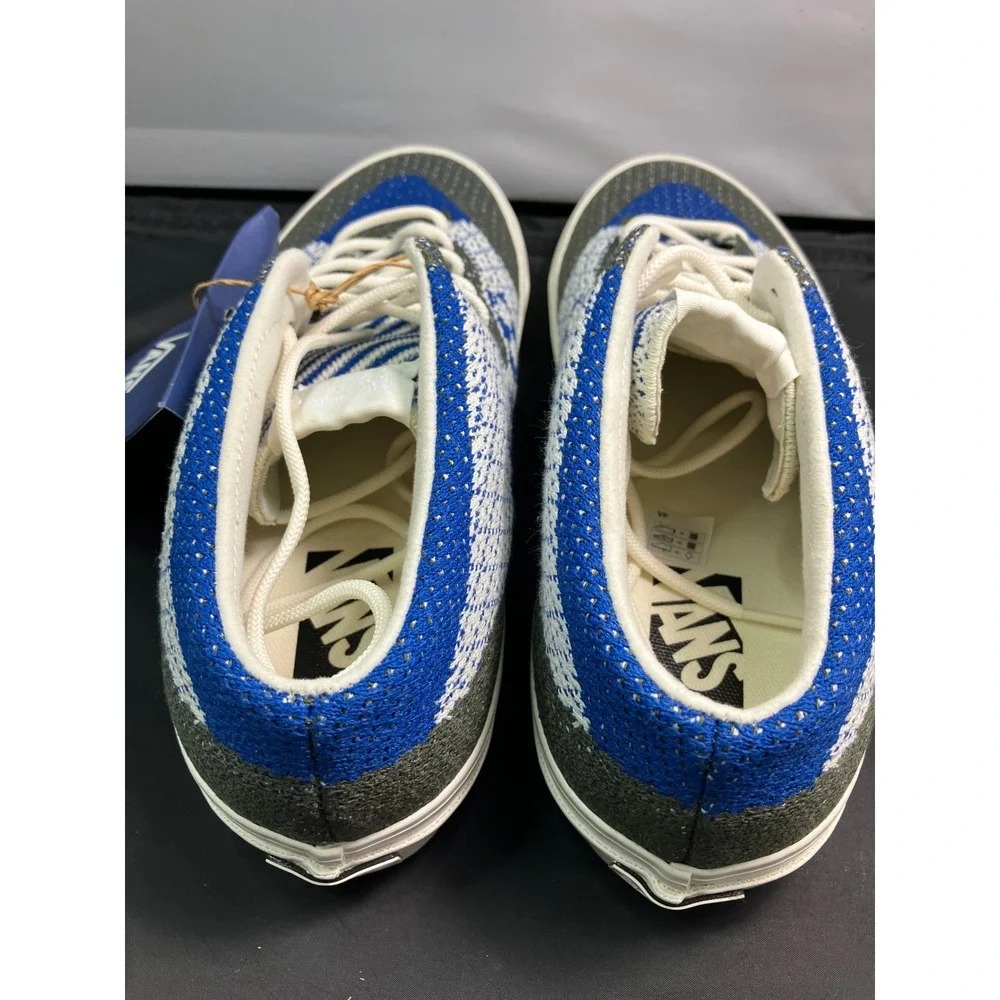 Vans Vault OG Half Cab‎ LX Knit Blue White Grey Mens Sneakers 10 VN0A5HUXBKA